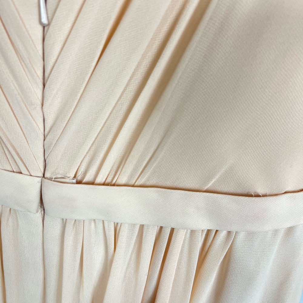 JENNY YOO BRIDESMAID MAXI DRESS VIVIENNE LONG CHIFFON GOWN Wedding Prom 4 - Picture 13 of 16